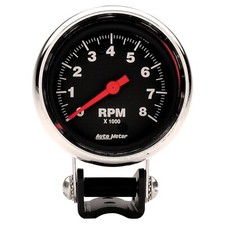 Autometer 2893 Performance Tachometer 2 5/8" 8000 Rpm Chrome