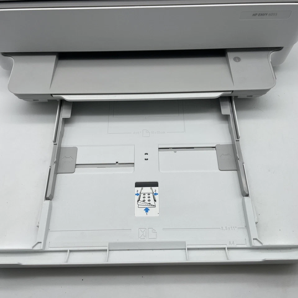 HP Envy 6055 All-Occasion All-in-One Printer White Tested Needs Ink - Image 4 of 4