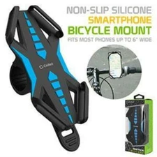 Cellet Universal Bicycle Phone Mount Cradle Holder for Apple Samsung - Blue