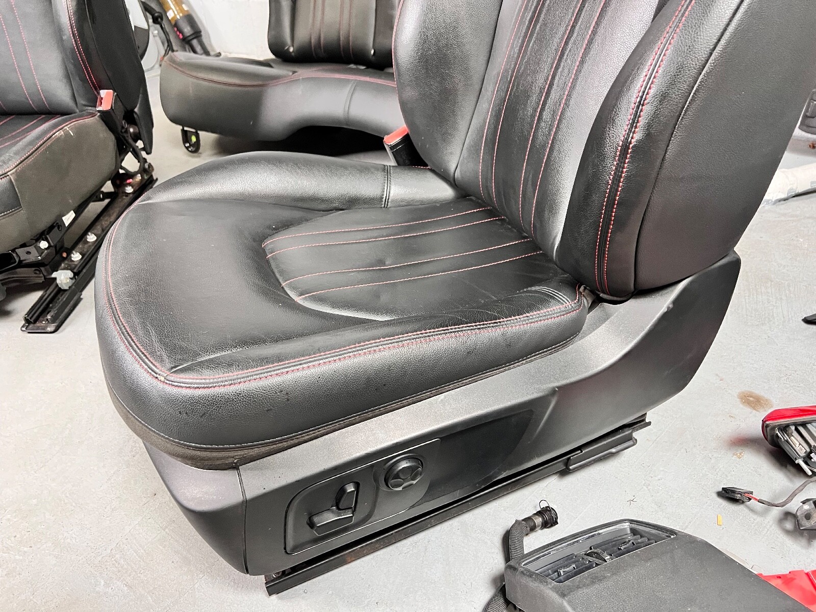 2014-2017 MASERATI GHIBLI S INTERIOR LEATHER INTERIOR SEAT DOOR TRIM BLACK SET