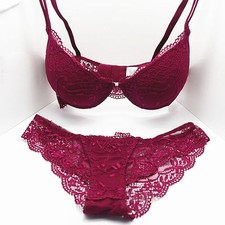 Young women underwear set push up bra and panty set lot 32, 34, 36, 38, 40, 42BC