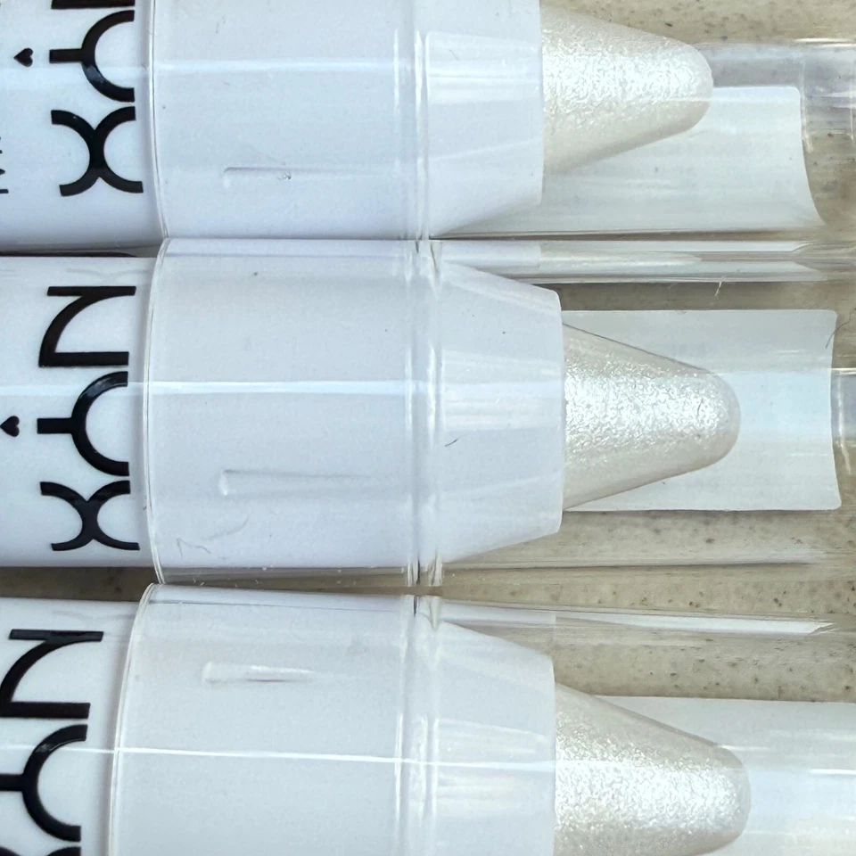 3X NYX Jumbo Multiuso Face Stick Sombra Delineador Iluminador - Branco - Imagem 3 de 3