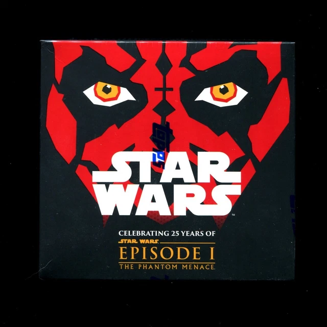2024 STAR WARS THE PHANTOM MENACE TOPPS CHROME SAPPHIRE EDITION BOX- Rip + Ship