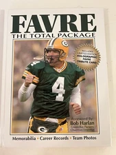 Favre The Total Package Krause Publications 2008 w/Card Hardcover