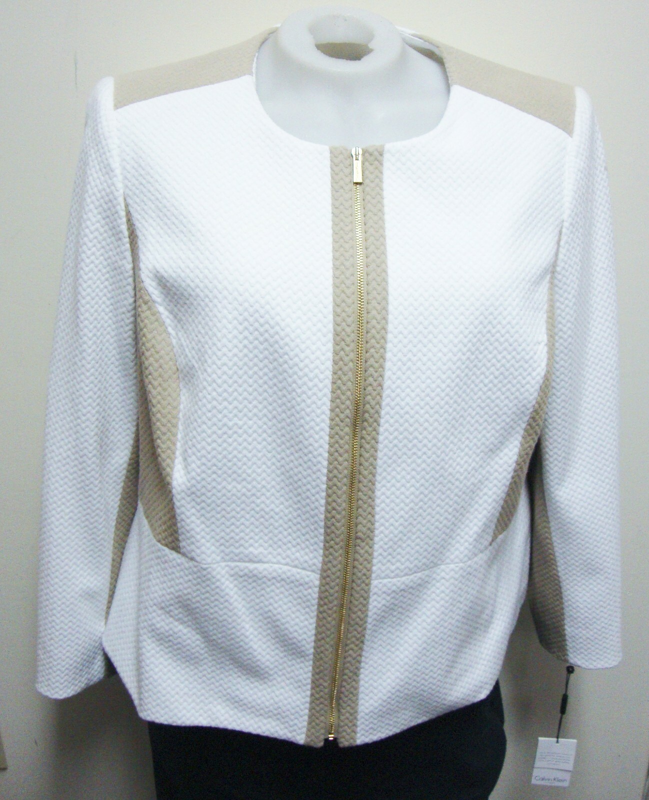 calvin klein tan jacket