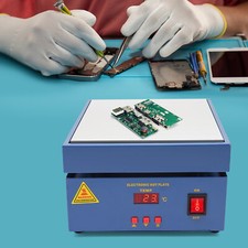 Electronic Hot Plate Preheating Station PCB SMD Soldering Hot Plate 800W Blue