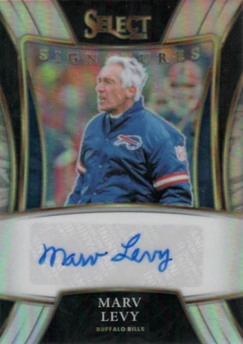 2021 Panini Select Marv Levy #SSP-MLE