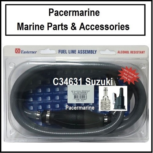 Suzuki Outboard Fuel Line Hose Kit With Connectors Type B2 Compliant eBay