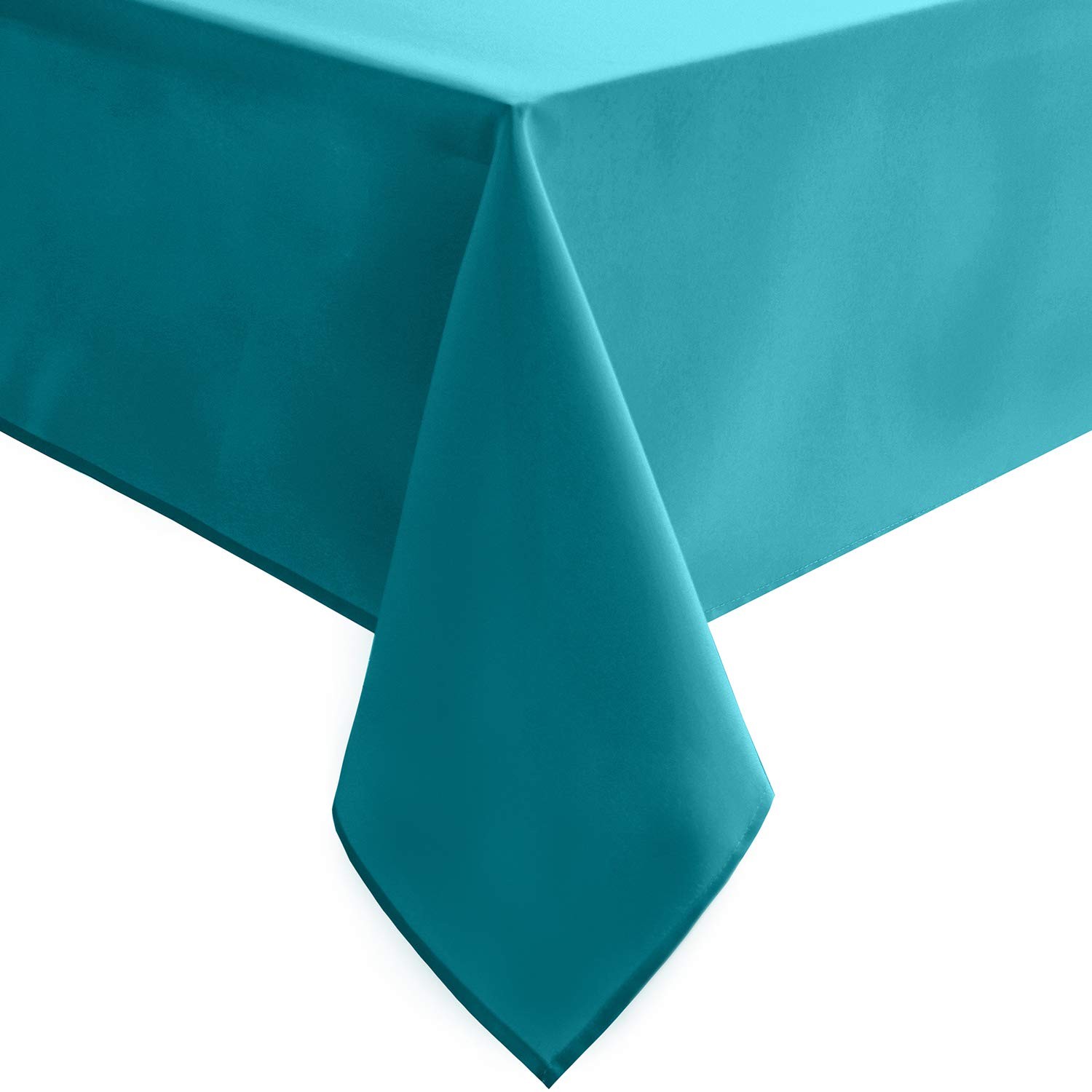 Rectangle Tablecloth - Water Resistant and Spillproof Kitchen Washable Polyes...