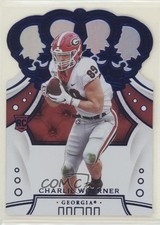 2020 Panini Chronicles Draft Picks Crown Royale Mirror Blue Charlie Woerner 4r7