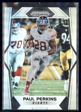 2017 Panini Prizm - Paul Perkins #118 Silver Prizm