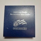 2009 US Mint Louis Braille Bicentennial Proof Silver Dollar OGP W/ Box & COA — photo 1