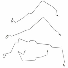 1997-99 Oldsmobile Cutlass Front Preformed Brake Lines Kit Set Abs Tubes Ss 4pc 1997-99 Oldsmobile Cutlass Front Preformed Brake Lines Kit Set Abs Tubes Ss 4pc