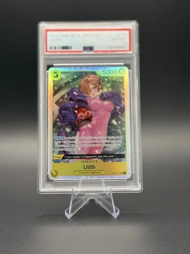 PSA 10 Lilith OP07-111 One Piece 500 Years Future SR Waifu GEM MINT