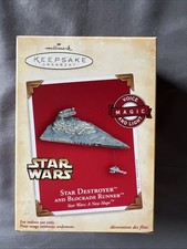 2004 Star Wars Hallmark Keepsake Ornament - Star Destroyer and Blockade Runner