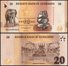 Zimbabwe 20 ZiG (Zimbabwe Gold), 2026, P-116, UNC