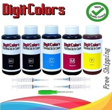 Ink Refill kit for Canon PG-275 CL-276 Cartridge Black Color TS3520 TS3522 100ml