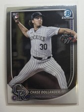 2025 Bowman Chrome Rookie Card RC Chase Dollander #62