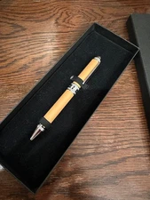 Platinum Fountain Pen Leather Wrapped Writing Instrument Ballpoint Pen &