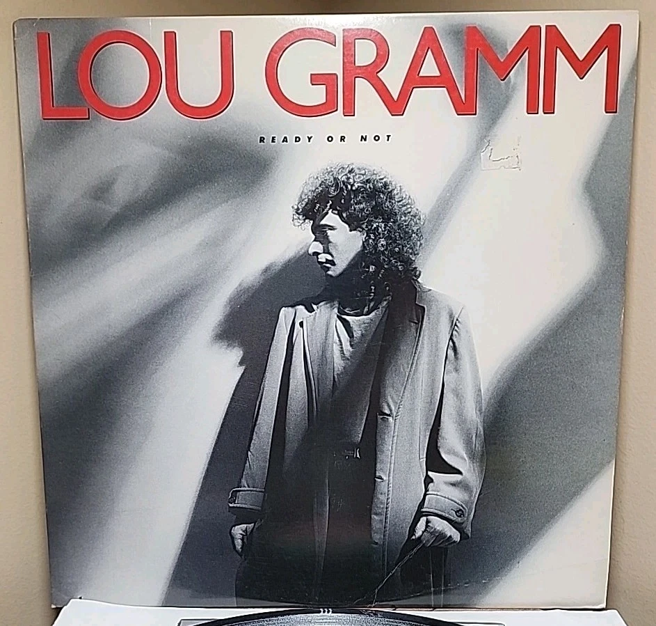 Lou Gramm - Ready Or Not - Vinyl LP 1987 Atlantic Records 81728-1 VG+/VG+ - Image 2 of 4