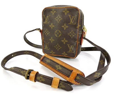 Echte Vintage LOUIS VUITTON Monogramm Danube Mini Crossbody Schultertasche #6...