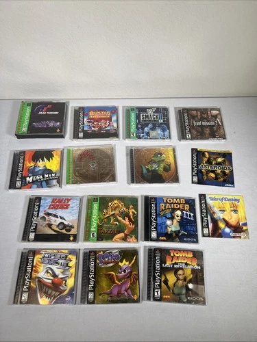 Lot of 13 Sony PlayStation PS1 EMPTY Cases & Manuals ONLY NO GAMES Tales [AE18] - product listing photo