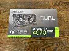 ASUS DUAL-RTX4070S-O12G-EVO GeForce RTX 4070 SUPER Dual EVO OC Graphics Card