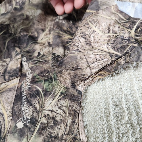 NOMAD Camo Shirt Men Small Vented Performance Bird Hunting Mossy Oak Migrate - Picture 12 of 12