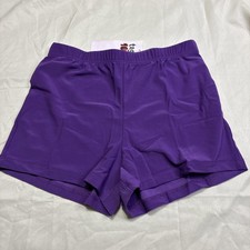 Purple Shorts Dance Costume Shorts Size Adult Medium