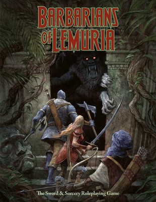 Barbarians of Lemuria RPG: Mythic Edition Rulebook - softcover