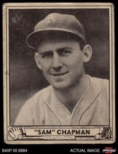1940 Play Ball #194 Sam Chapman Athletics 1 - POOR