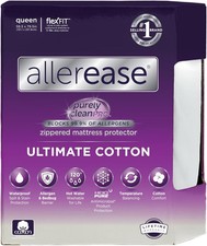 AllerEase Ultimate Allergy Protection  Comfort Zippered Mattress Protector