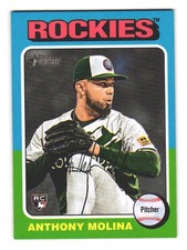 2024 Topps Heritage #641 ANTHONY MOLINA Colorado Rockies RC