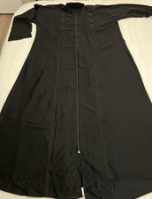 NWOT ABAYA XL / XXL 2XL - From Saudi Muslim Long Maxi DRESS Full Zip POLY BLEND