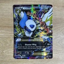 M Absol EX XY63 Mega Pokémon XY Black Star Promo LP+ Card TCG English Clean!