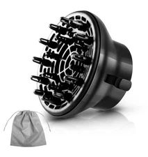Universal Hair Diffuser Adjustable from 1.77 Inch to 2.76 Inch Hair Dryer Dif...