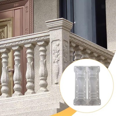Römische Säule Betonform Zement Gießwerkzeug für Park Balkon Zaun