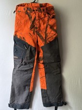 Swedteam Gore-Tex Hunting Trousers C52 Orange Camo Waterproof Shooting Stalking