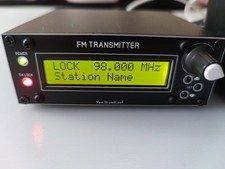 FM PLL broadcast exciter transmitter 87.5 - 108.0 Mhz - 6 Watts