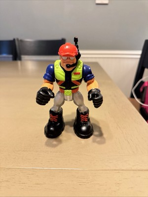 Vintage Rescue Heroes Jack Hammer Power Max 2001 Action Figure