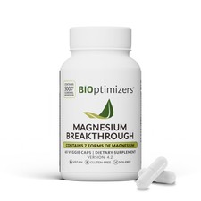 BIOptimizers Magnesium Breakthrough Complex 7 Forms of Mg: Glycinate, Malate, Ci