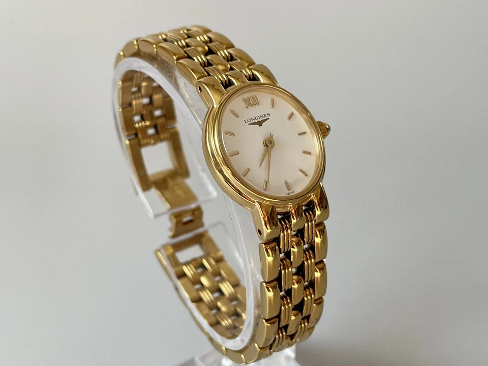 Vintage [MINT] Longines L6.206.2 White Dial Oval Qz Ladies Watch -Ships from US - Image 3 of 4