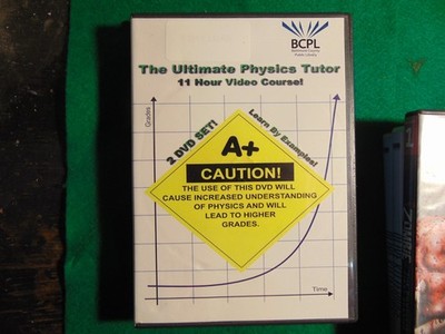 The Ultimate Physics Tutor - 11 Hour Course! -  (2 DVD SET) EX LIBRARY