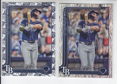 2 - 2025 Topps RICHIE PALACIOS Spring Training Foil + Holo Foil Mariners #124