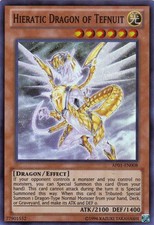 1 x Hieratic Dragon of Tefnuit - AP01-EN008 - Super Rare - Unlimited Edition Nea