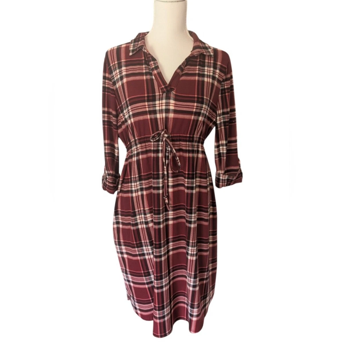 sachin and babi light blue dress Red Plaid Dress Women Plaid Christmas Maxi Dress Casual Square Neck  Sleeveless Flowy Dress Checkered Backless Ruffle Long Dresses