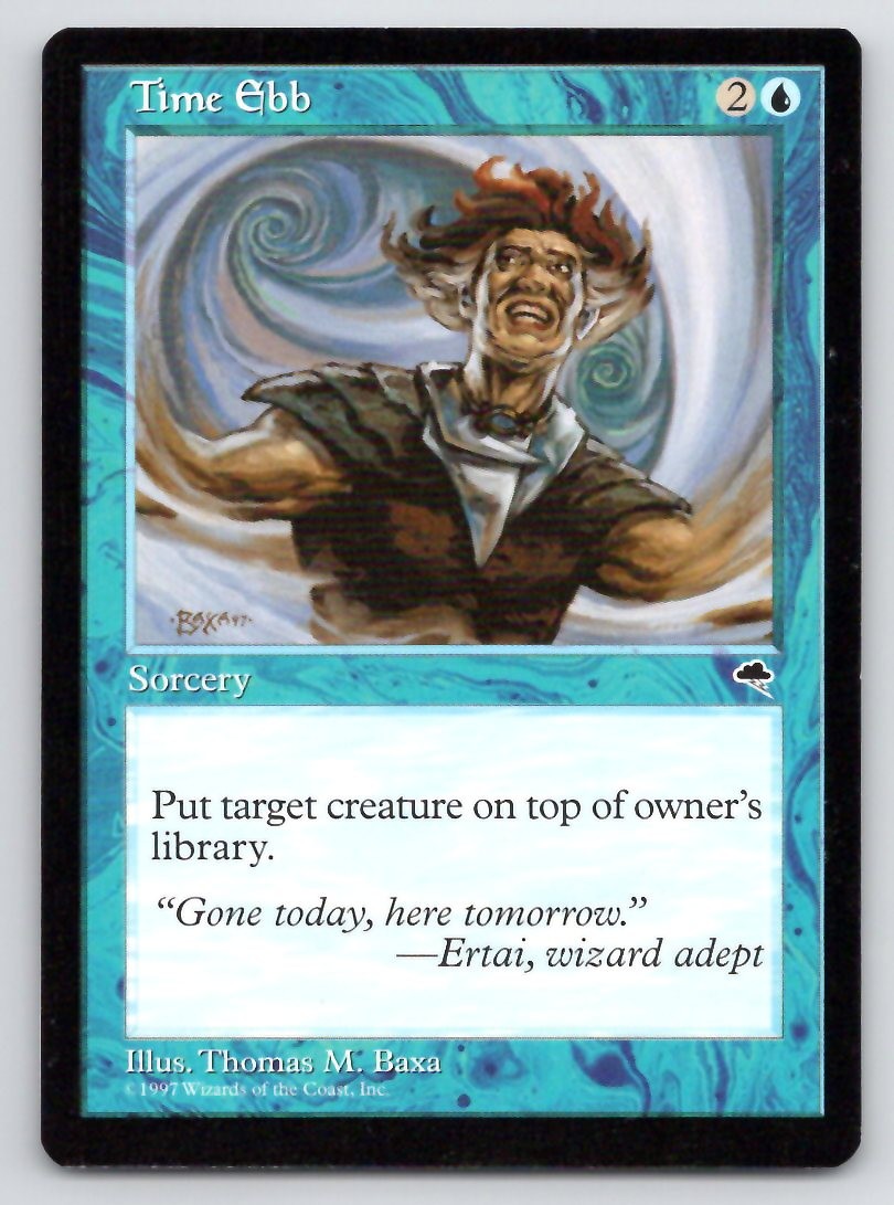 Magic: The Gathering Time Ebb 96 Tempest TMP C LP