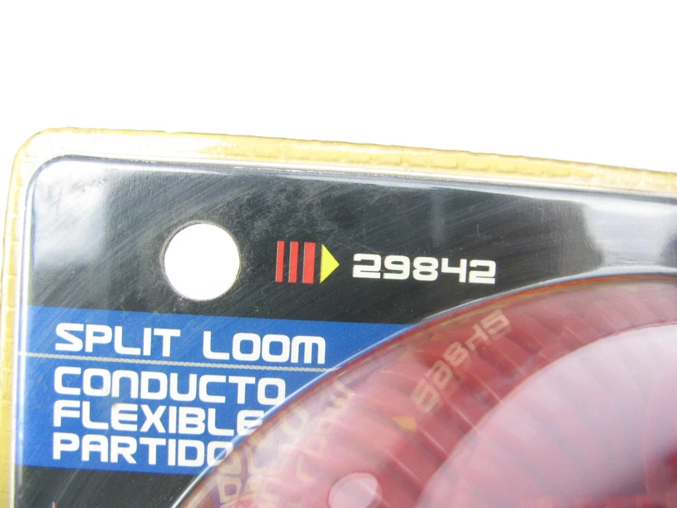 Spectre 29842 Convoluted Red Split Loom Tubing - 3/4" X 4' Long - Image 3 of 3