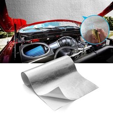40"x47" Aluminized Heat Shield Thermal Barrier Adhesive Backed Heat Sleeve