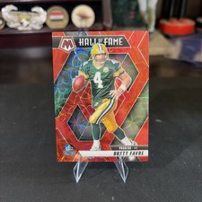 Brett Favre Red Scope Prizm Hall Of Fame Mosaic 2025 Packers